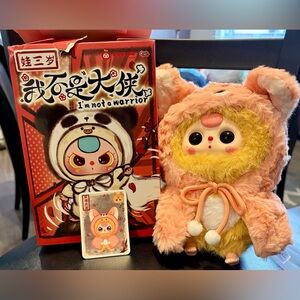 Baby Three (BB3) I'm Not A Warrior Confirmed Deer/Fox